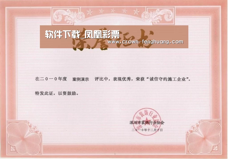 荣誉证书二(图1)